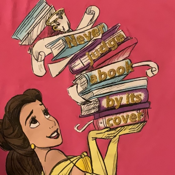 Disney Pink Short Sleeve Tee with Graphic Design - Picture 3 of 4